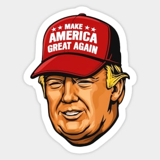 Make America Great Again Trump Sticker